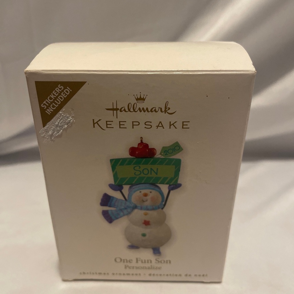Hallmark Keepsake One Fun Son 2010 Ornament